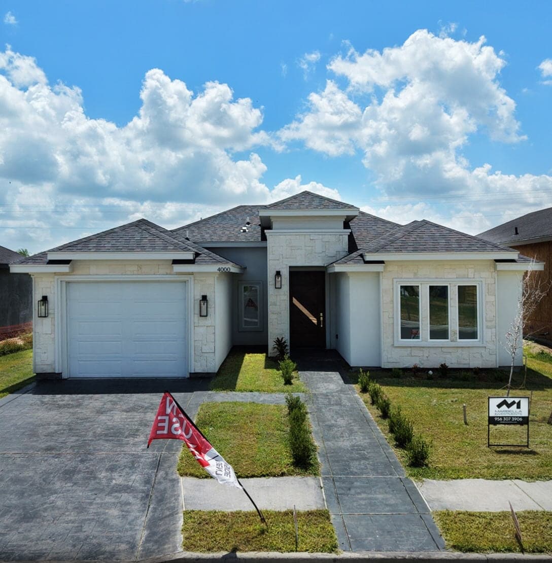 Casa nueva construida por Marbella Investments en el sur de Texas